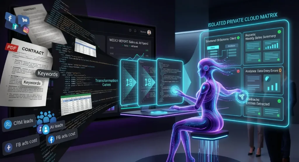 Залучення AI-агентів для роботи з даними: від автоматичного парсингу до готових звітів