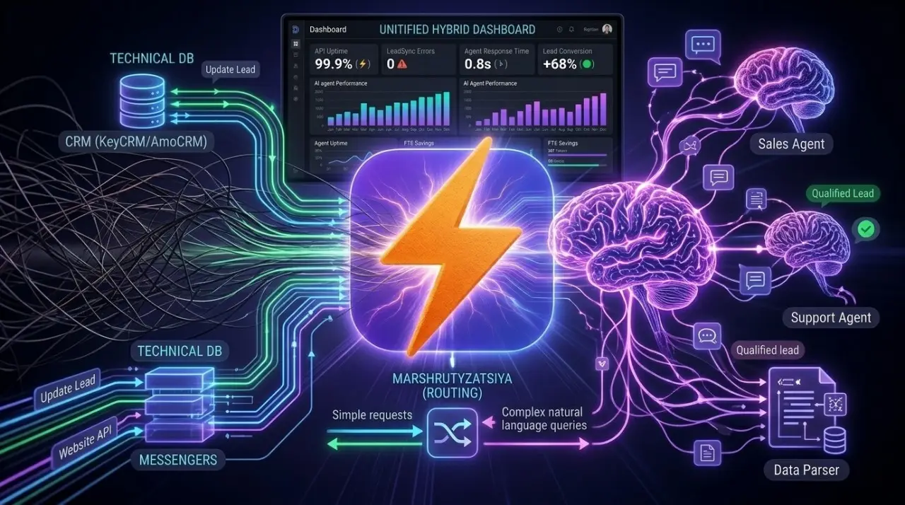 Інтеграція CRM та AI по API: Як побудувати єдину екосистему для бізнесу