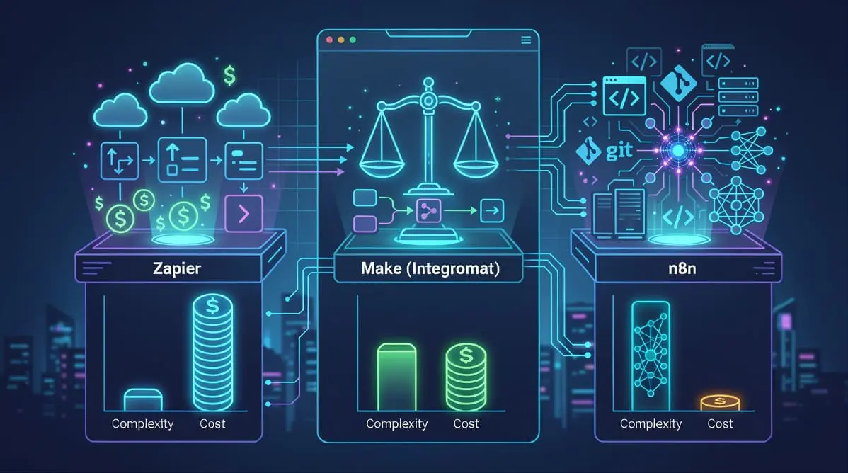 n8n vs Make vs Zapier: що обрати бізнесу у 2026 році