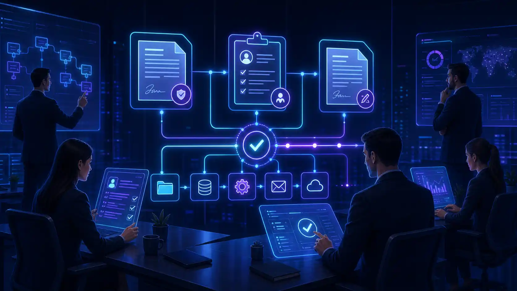 Document Workflow Automation: Contracts, Applications, and Internal Approvals